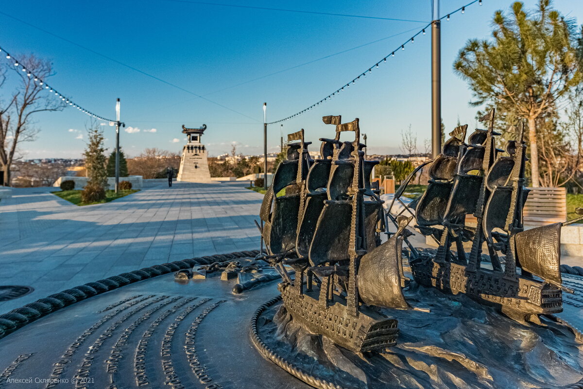 Севастополь февраль. Севастополь в феврале. Одесса Матросский спуск