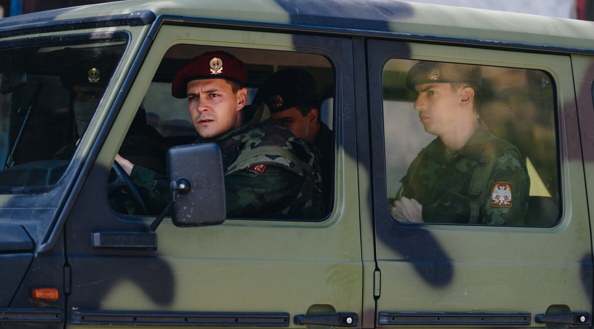 На съемках фильма