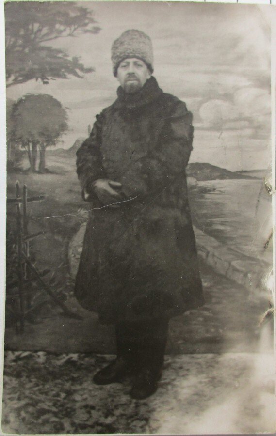 С.С. Качиони, снято 17 января 1926 года, Свердловск 