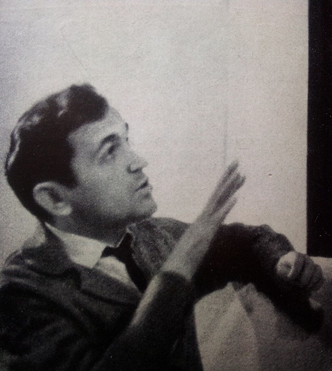 Михаил Калик - снимается кино "До свидания, мальчики" - из журнала "Советский фильм"