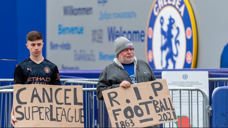 Фанаты "Челси"