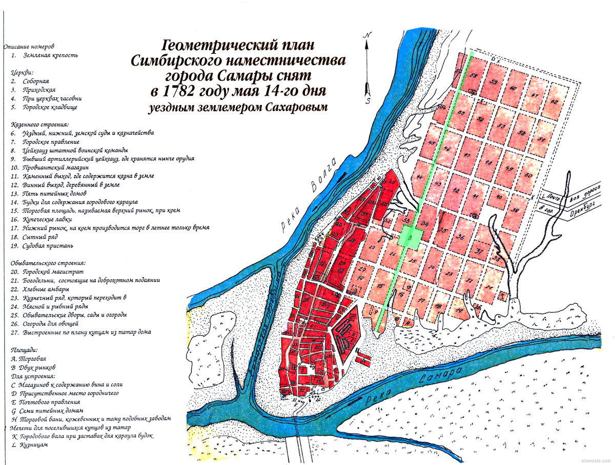 Карта самара рабочая 95