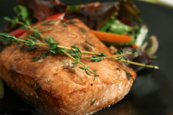 Маринованный лосось по-португальски