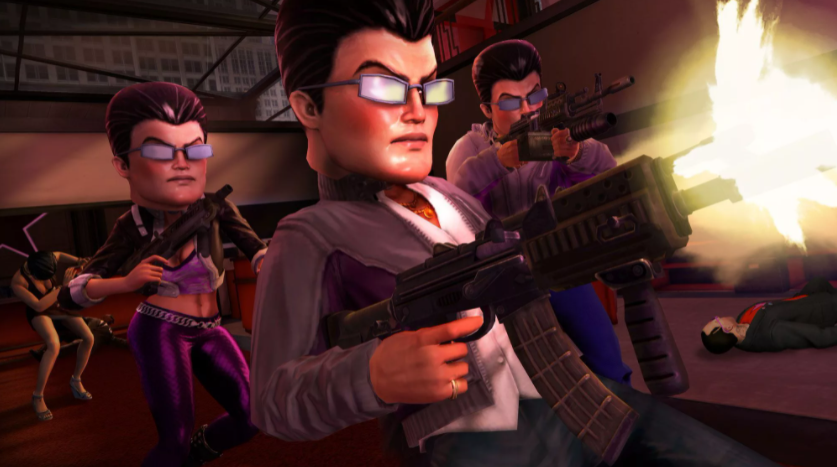 Saints Row: The Third.