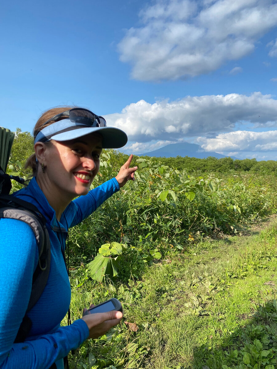 Курильские острова, Кунашир, Тятя на горизонте