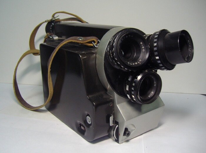 Портативная камера тех времён.