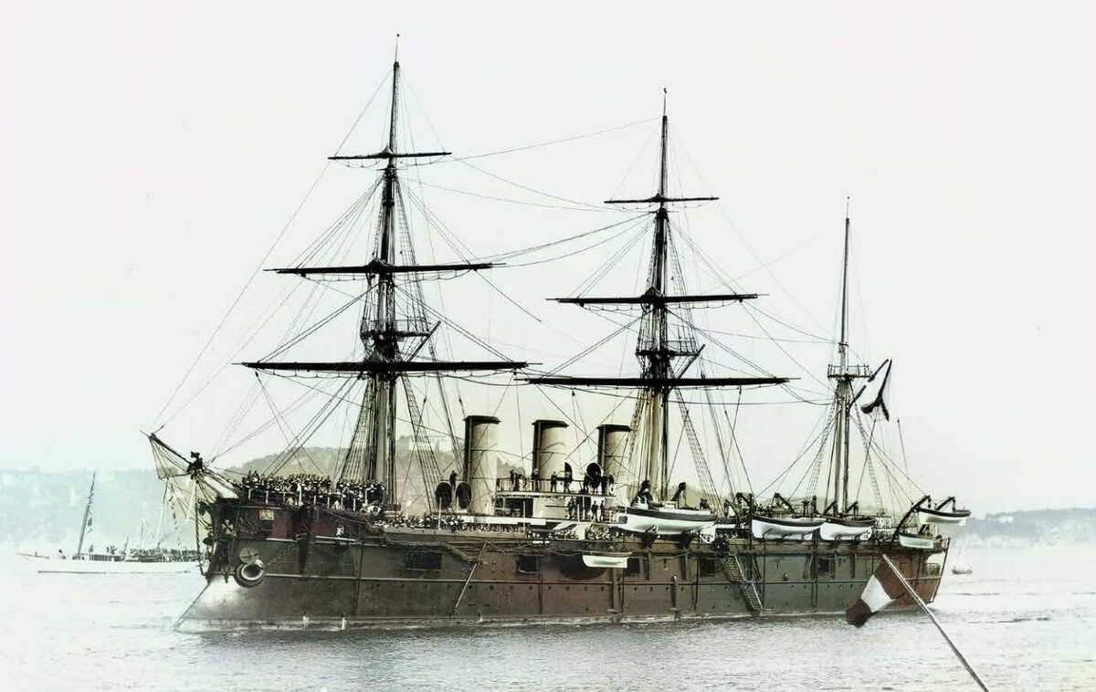 Память азова броненосный крейсер чертеж