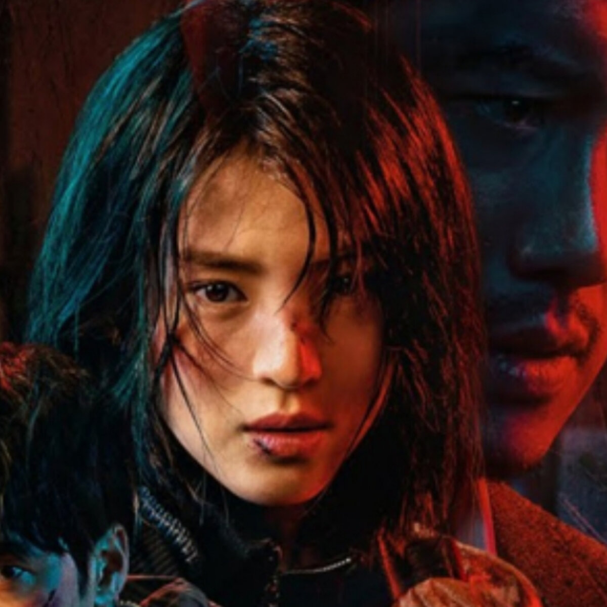 ЮК. Постер к дораме " Мой имя"  Триллер 