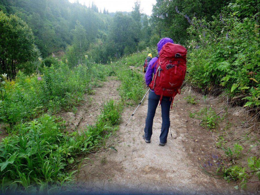 На маршруте