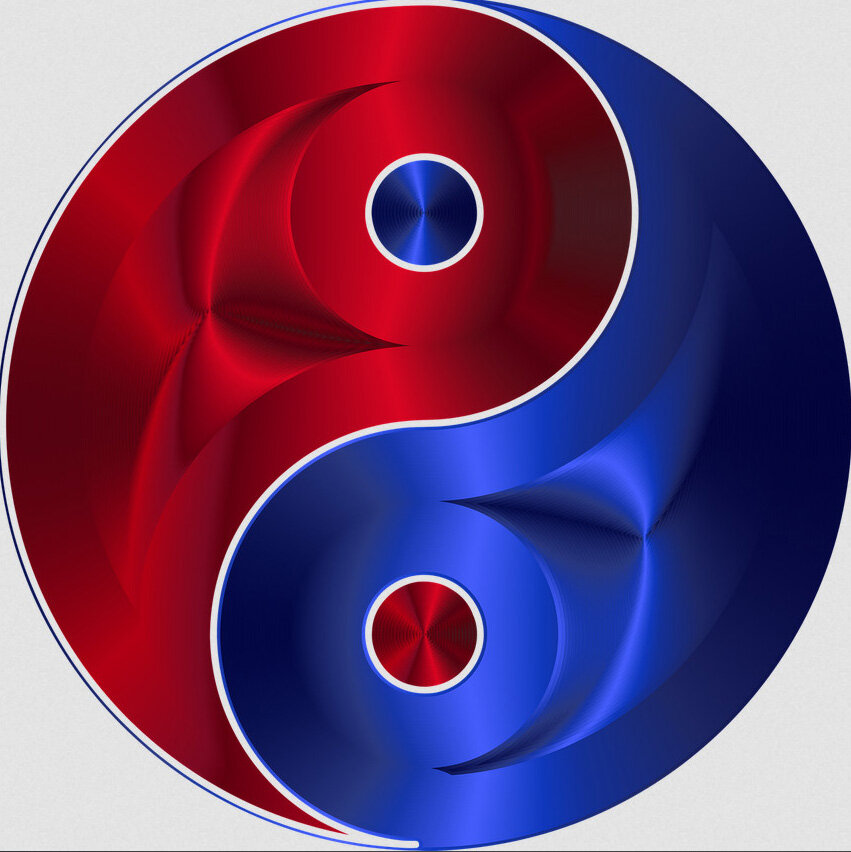 Круг гармонии женской и мужской энегий