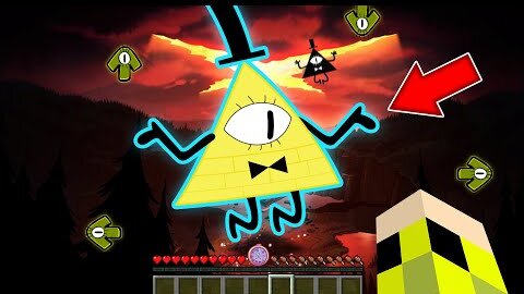 Я НАШЕЛ БИЛЛА ШИФРА ГРАВИТИ ФОЛЗ В МАЙНКРАФТ FNF VS GRAVITY FALLS MINECRAFT ФНФ BILL CIPHER