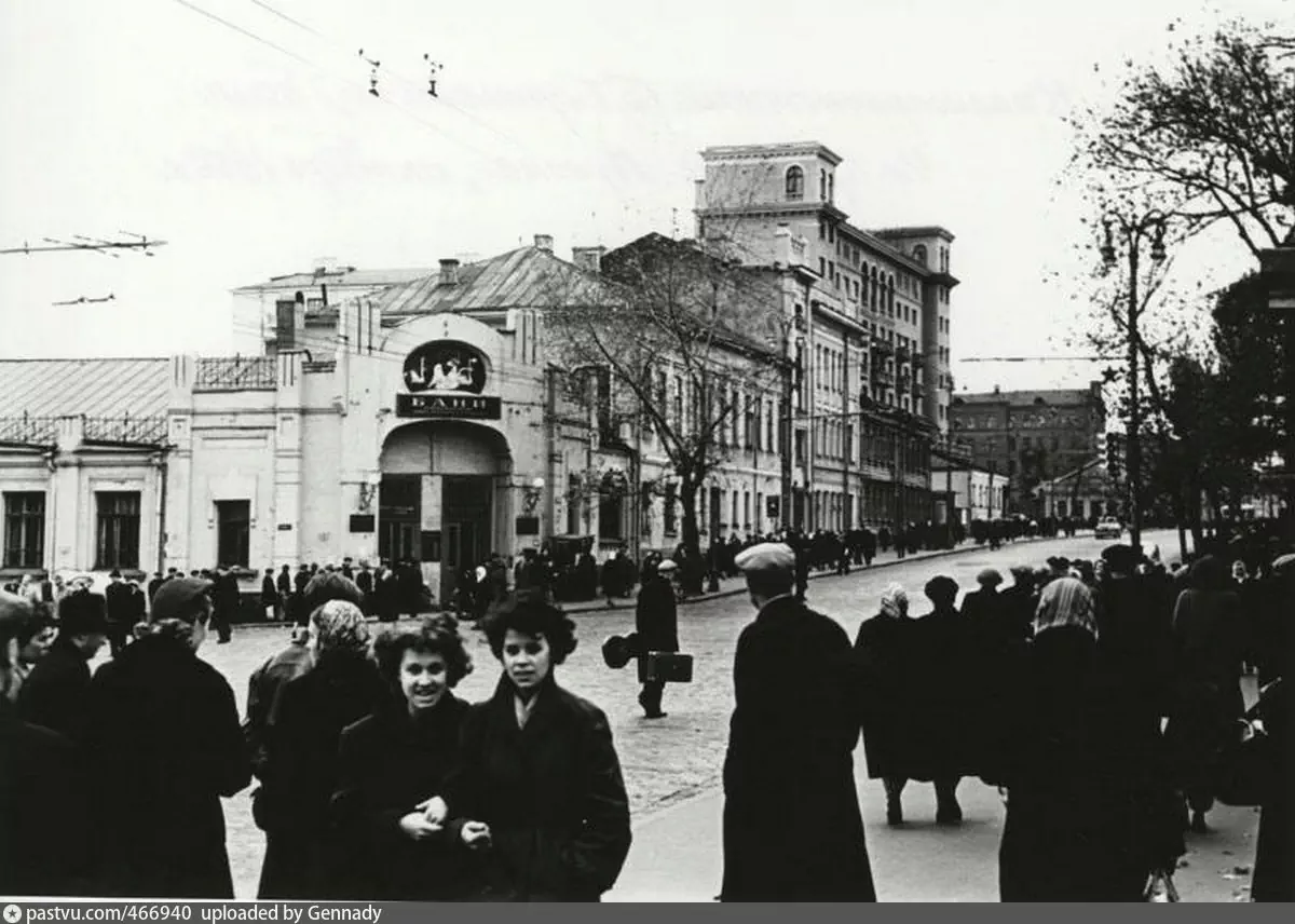 Бани в москве старые