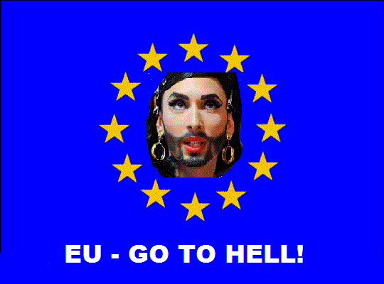 "ЕС - иди в ад!"