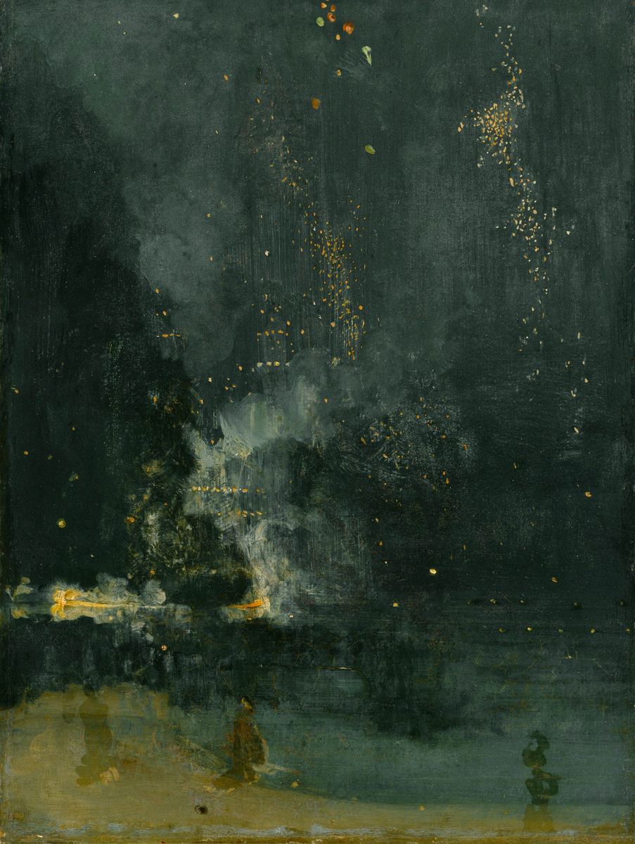 Картина Nocturne by James Abbott McNeill Whistler 