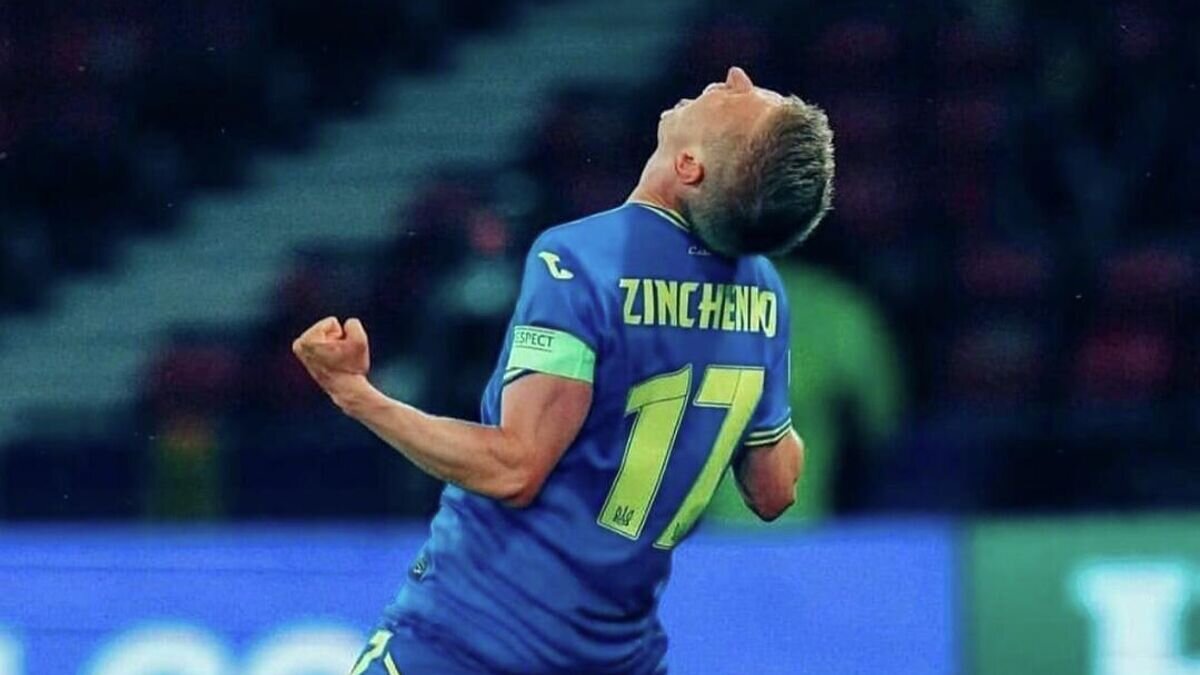    Футболист Александр Зинченко© Соцсети украинца