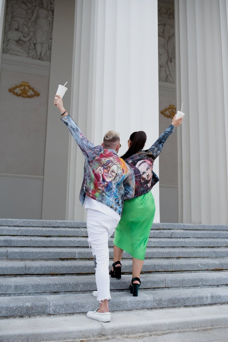 Открыла для себя бренд Idols Legends Icons - влюбилась в их джинсовки. Фотограф: Резкина Дина Вячеславовна 
