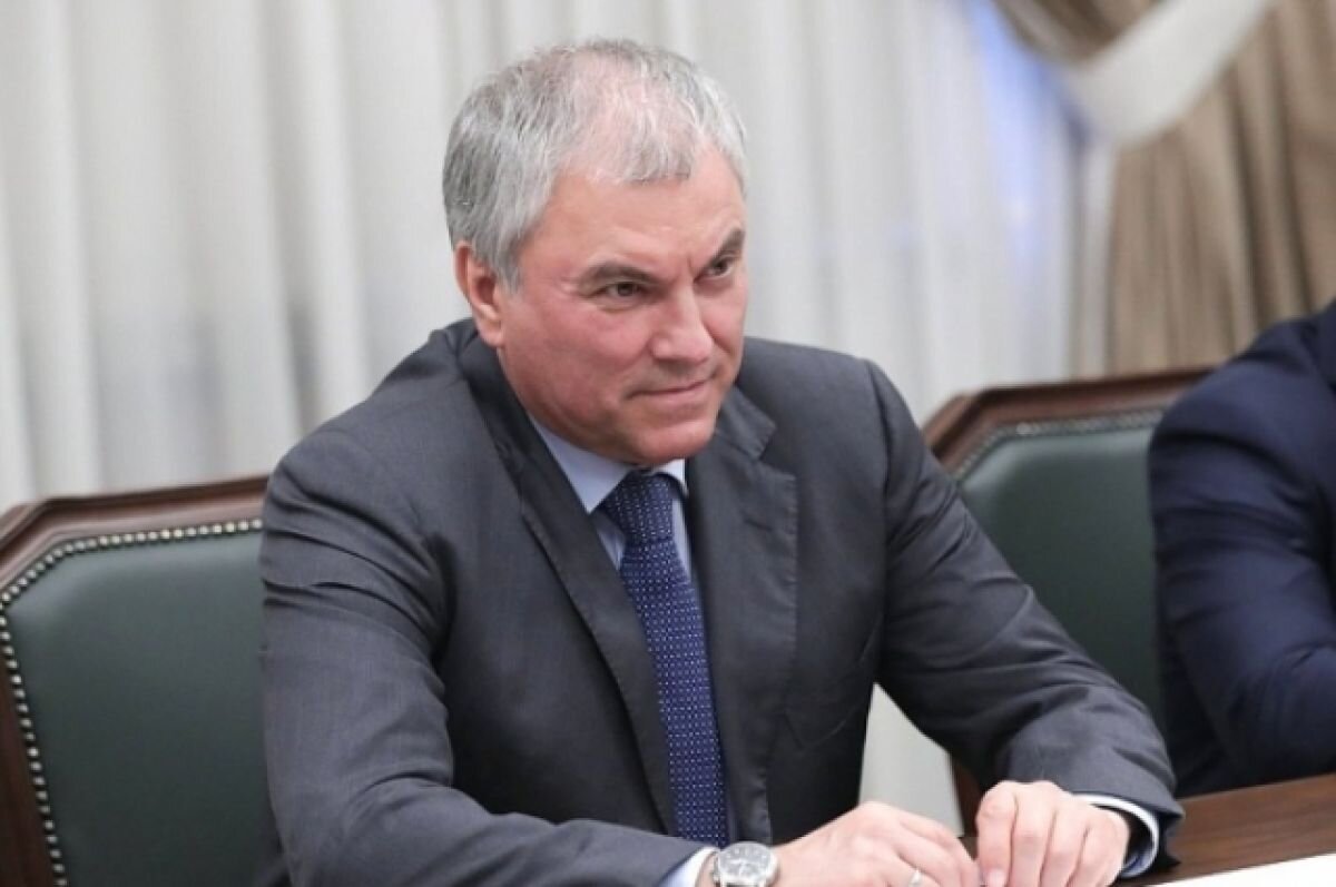    Володин высмеял заявления Минобороны Эстонии об оккупации