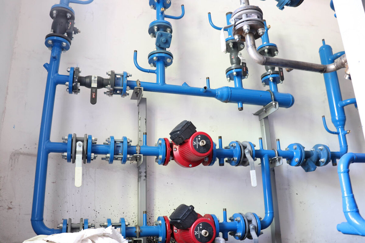 Узлы на стадии работ