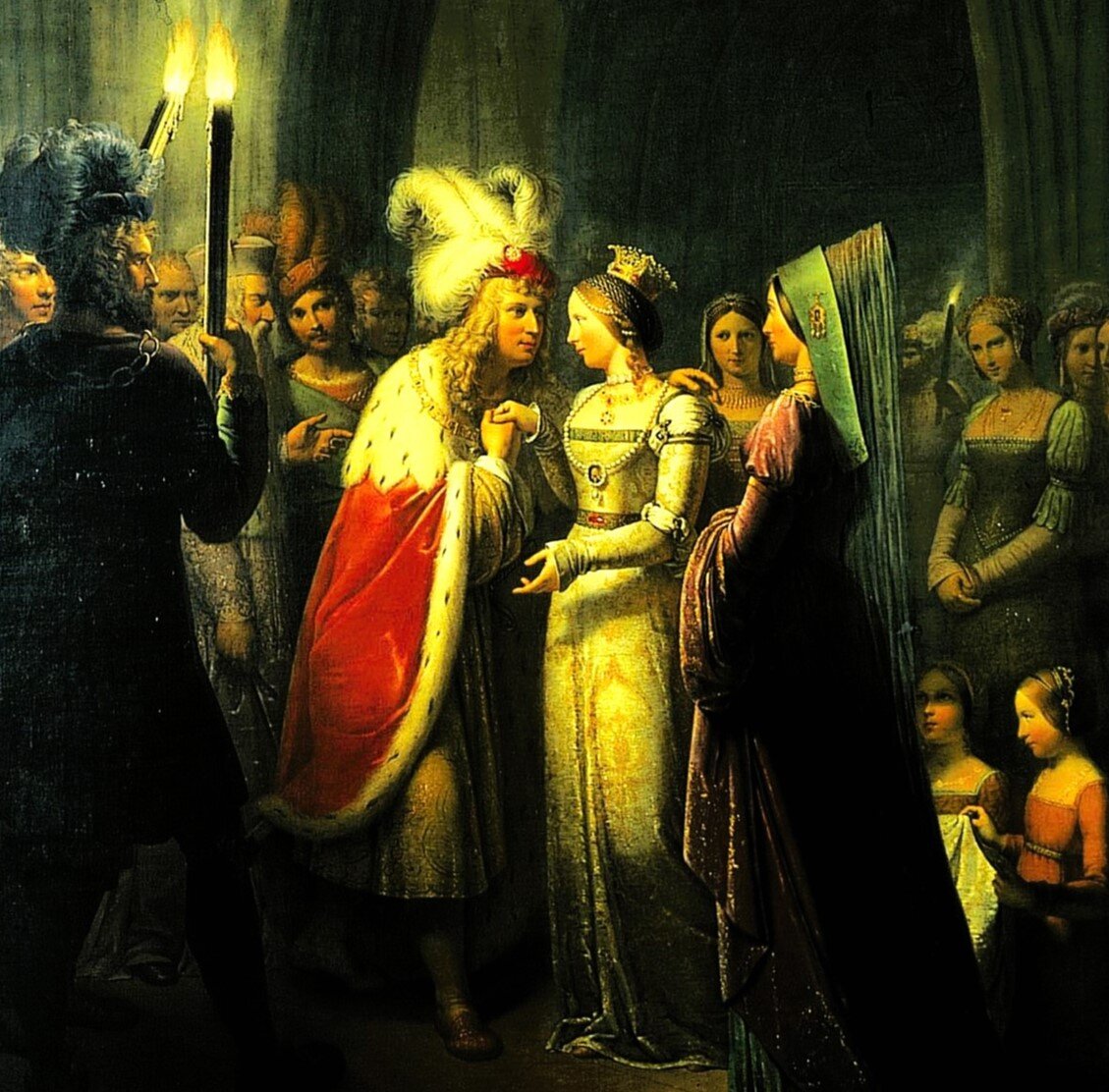 «Свадьба Максимилиана и Марии Бургундской», худ. Антон Петтер, 1813 год