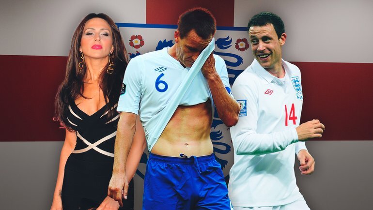    Ванесса Перронсель, Джон Терри, Уэйн Бридж.