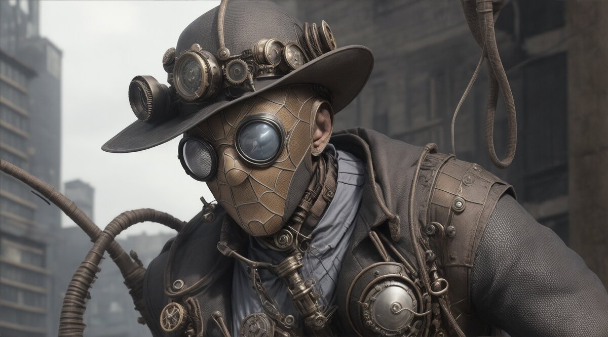 Человек Паук Стимпанк
