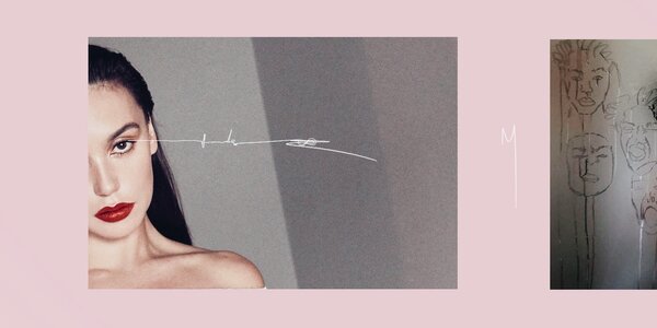 Девушка задумчиво смотрит в окно