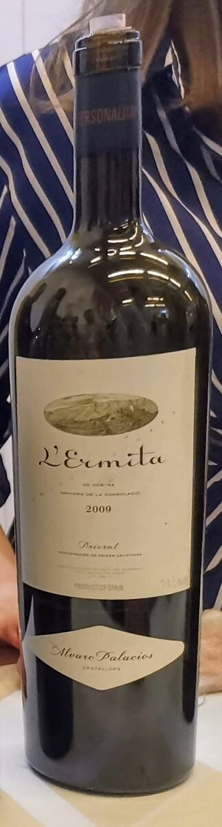 Alvaro Palacios L’Ermita Velles Vinyes Priorat 2009 