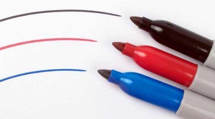 Фломастеры.