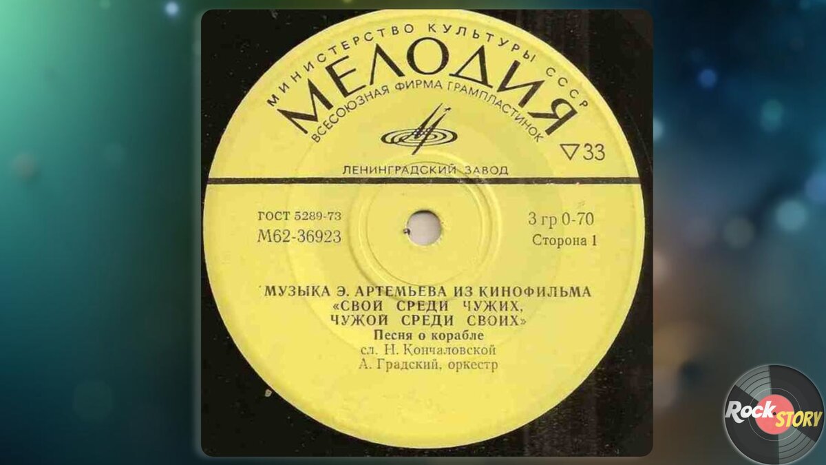 Музыка советского кинематографа. Эдуард Артемьев – Свой Среди Чужих, Чужой  Среди Своих. | Rock Story | Дзен
