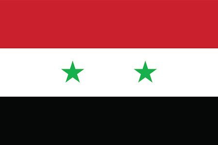 Флаг Сирийской Арабской Республики