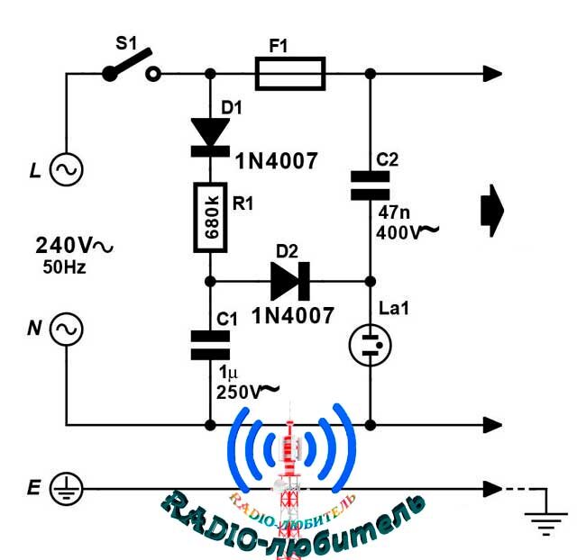 Схема индикатора