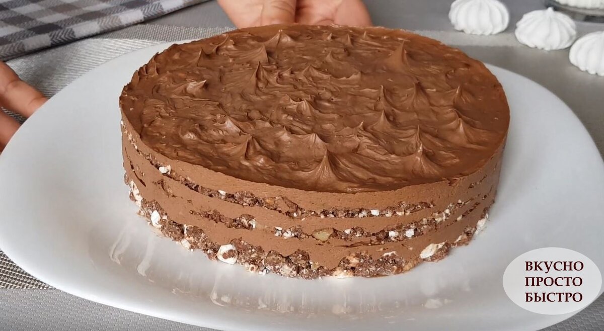 Киевский торт шоколадный