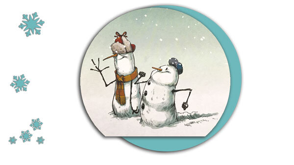 Игровой набор «Весёлый снеговик»: телефон, часы, цвет жёлтый 4318634