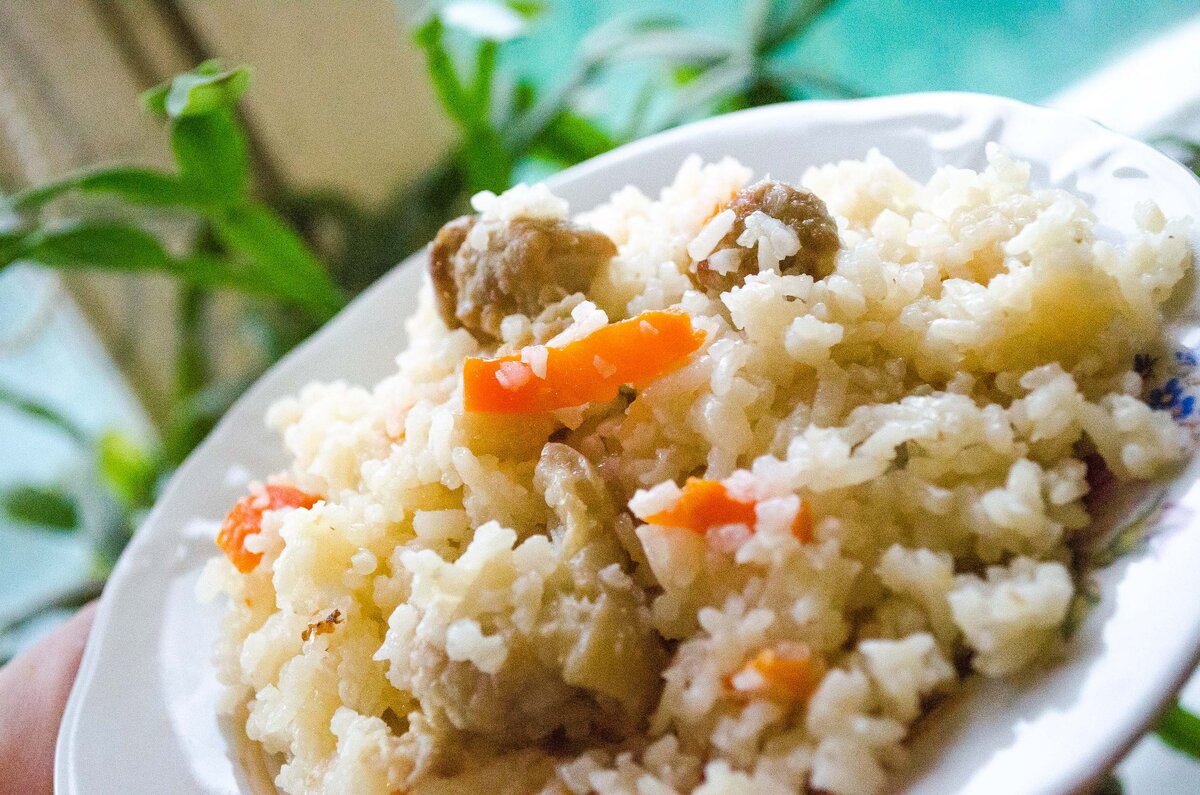 Готовый плов