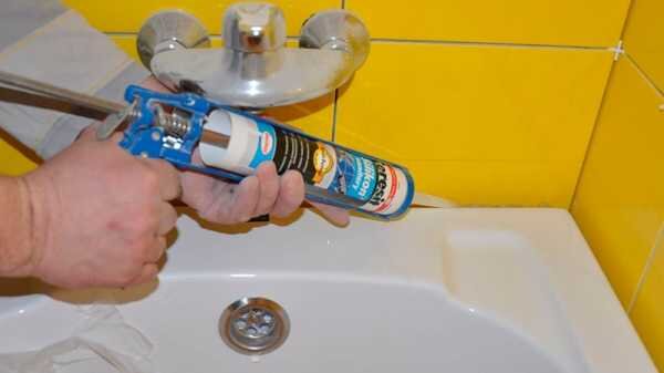 Нанесения силикона