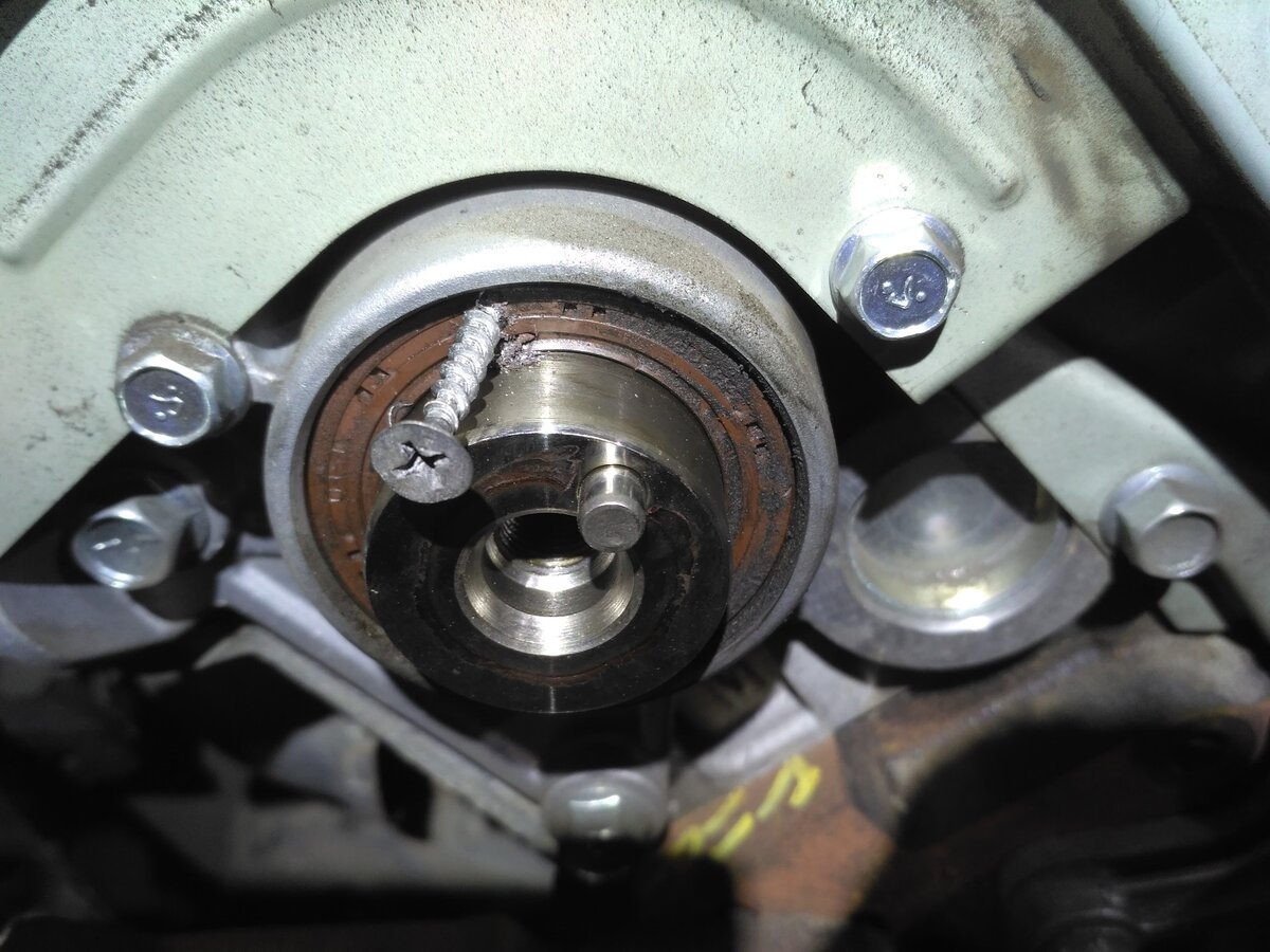 Как быстро достать сальник, саморез