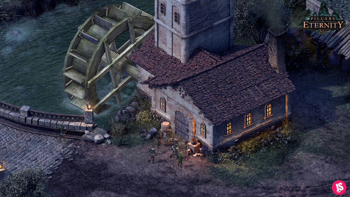 кадр из видеоигры  Pillars of Eternity