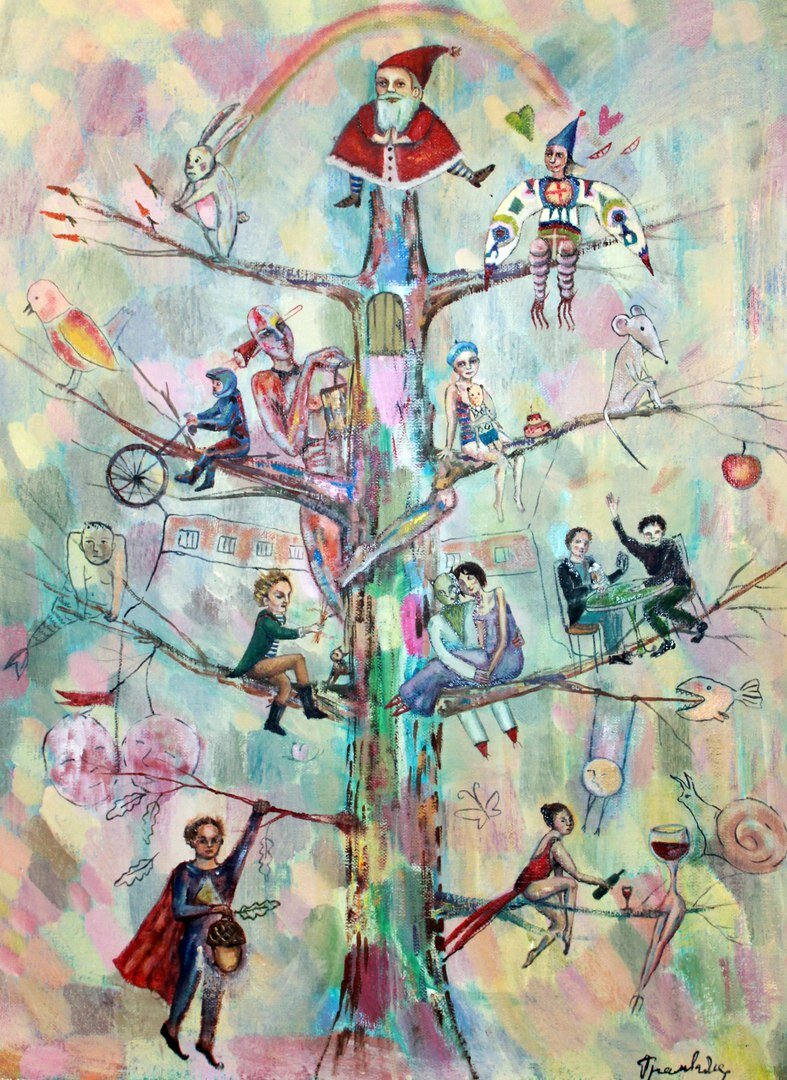 Художник Анастасия Трамвайная