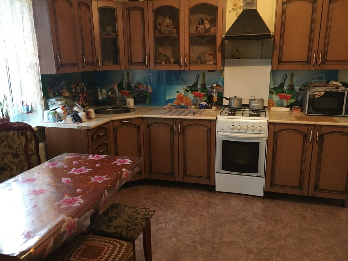 После уборки