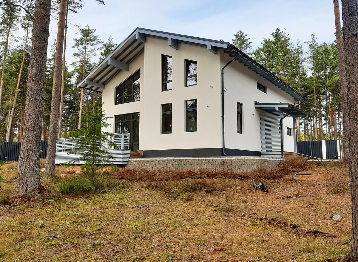 Дом из газобетона в Ленинградской области