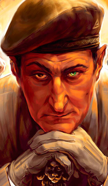 рисунок Воланда из интернета. 