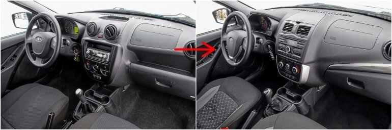 Изменения салона