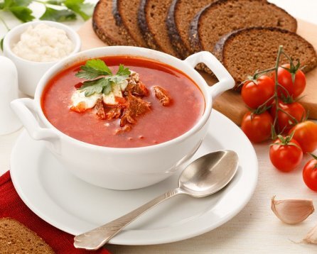 Вот такой борщик у вас должен получиться 