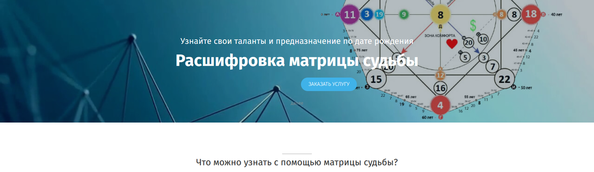 Судьба таланта