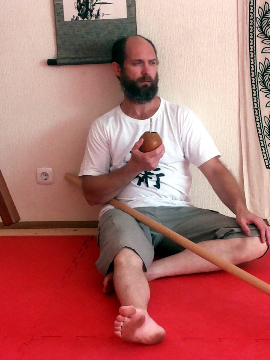 Где то между тренировками...
Фото из личного архива автора.