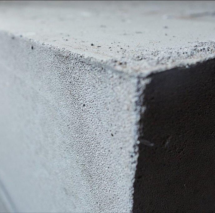 Аж мурашки по коже от структуры пеноблока