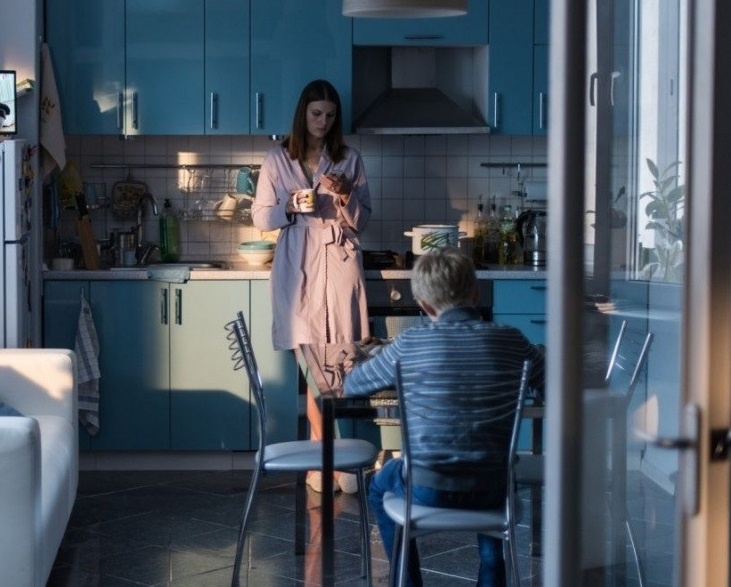 Кадр из фильма А. Звягинцева "Нелюбовь" 