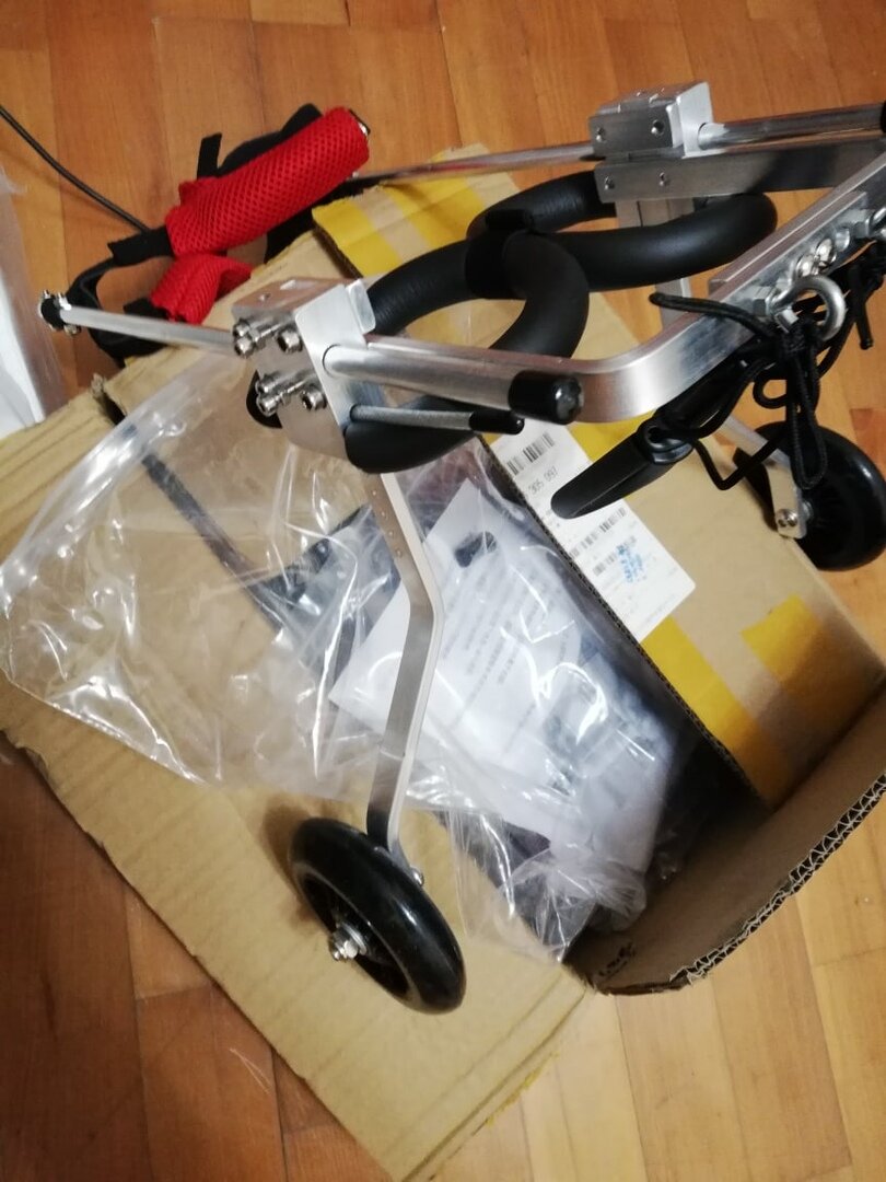 Инвалидная коляска для собаки и кошки liras