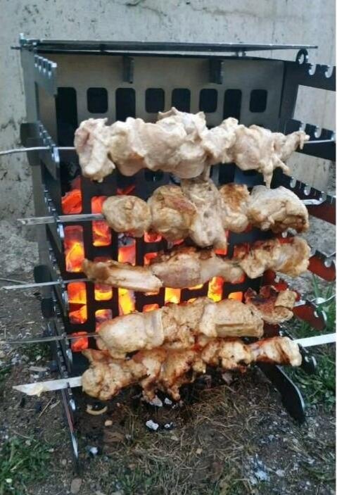 Первая тестовая версия мангала