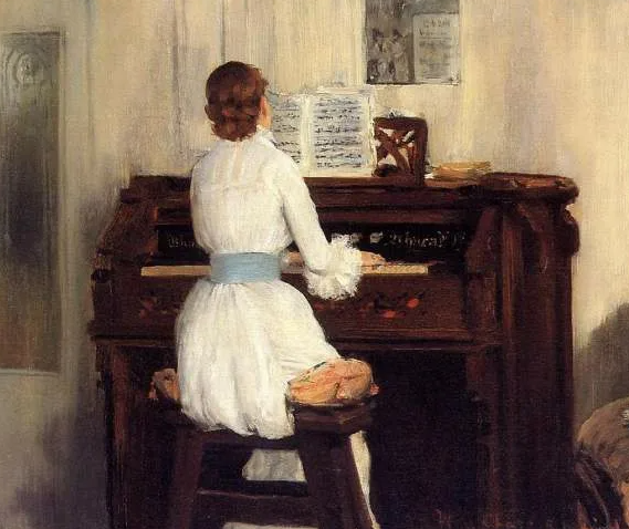 Увы, у меня нет того фото. Но эта картина очень похоже передает очертания Аннушки